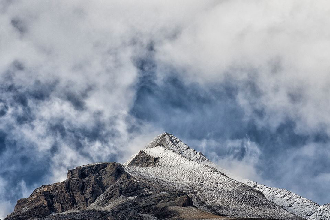 Neve sulla cima del Rocciamelone - 19.09.16 - #fotodelgiorno di Marco Cicchelli